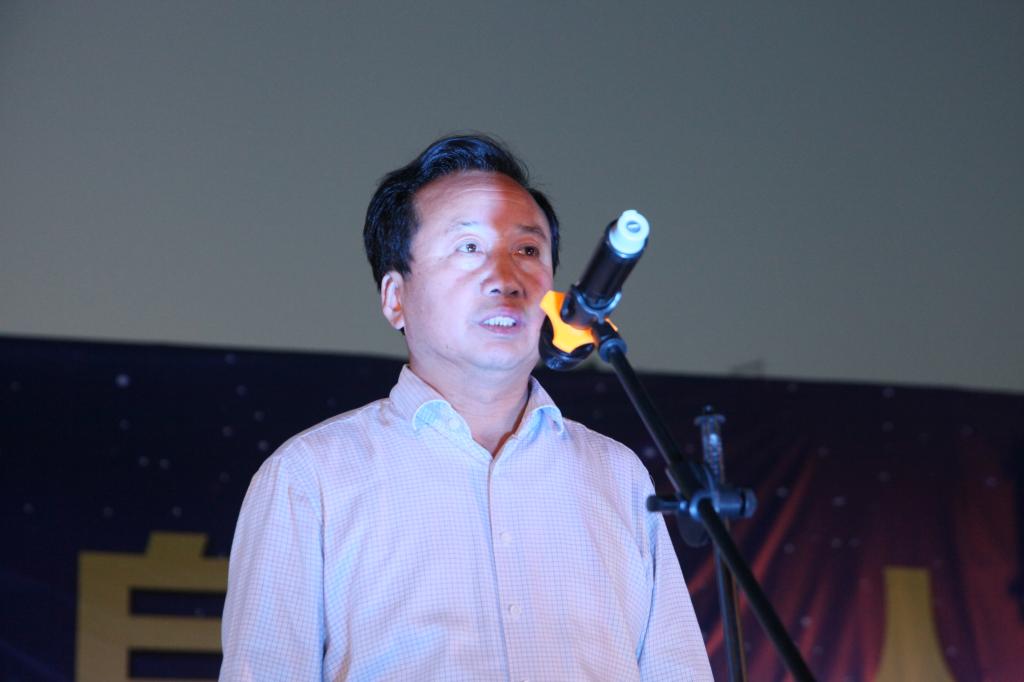 党委书记呼世杰宣布第二届科技文化艺术节开幕
