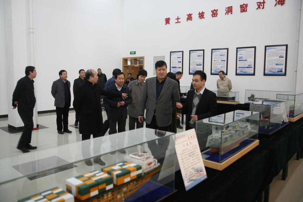 王建利厅长在航运工程系调研