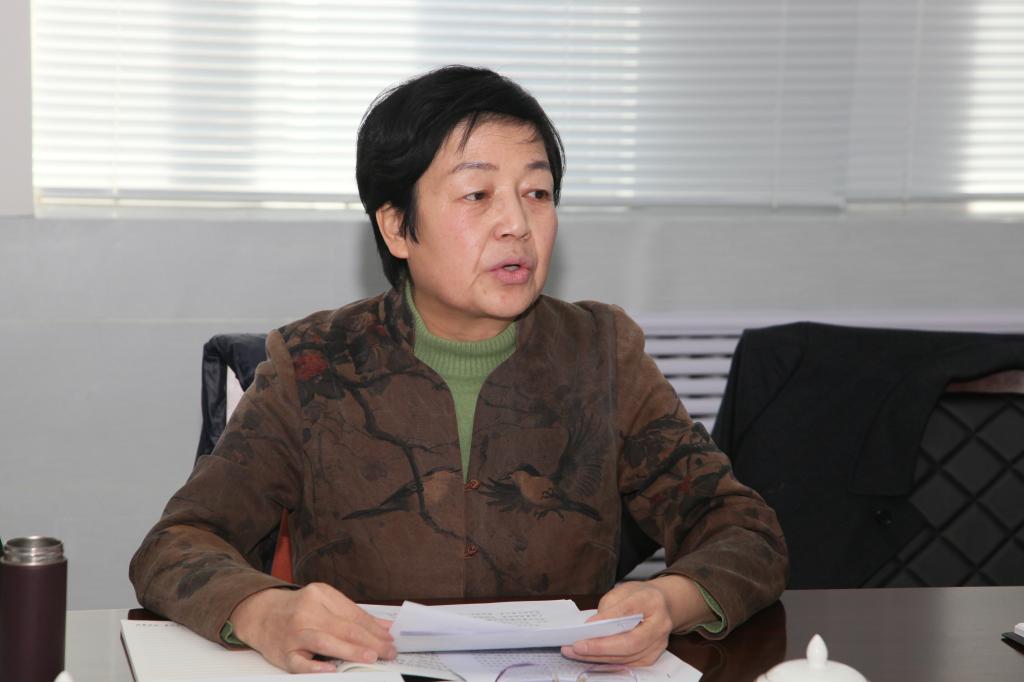 党委副书记、常务副院长高雅琴辅导学习